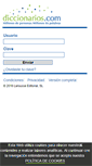 Mobile Screenshot of diccionarios.com